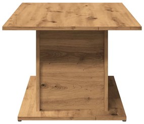 Mesa centro 102x55,5x40cm derivados madeira carvalho artisiano