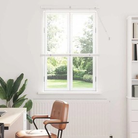 Persiana de Janela com cortinas Outros Manual Branco 80 x 130 cm Alumí