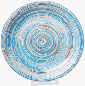 Pratos de jantar artesanais Swirl, conjunto de 6