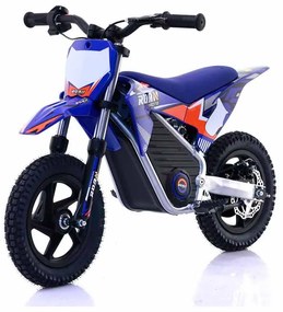 Mini moto elétrica para crianças Minicross electrica 250W 12/12"  Warrior MX-E250 Azul