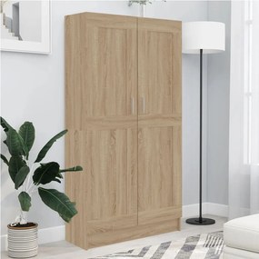 vidaXL Estante 82,5x30,5x150 cm derivados de madeira carvalho sonoma
