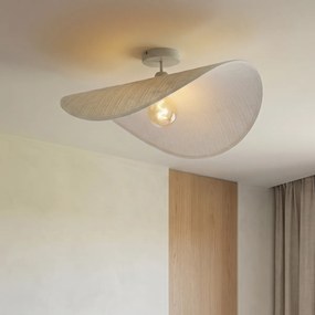Candeeiro de Teto Moderno Bege 65cm - Hat