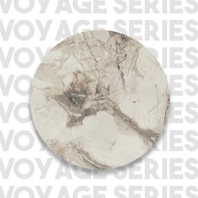 Secretária VG23 – Mármore Branco e Dourado – 120x75x60 cm