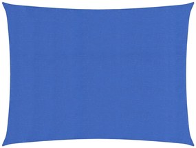 Para-sol estilo vela 160 g/m² 2x3 m PEAD azul