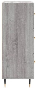 Aparador 34,5x34x90 cm derivados de madeira sonoma cinzento