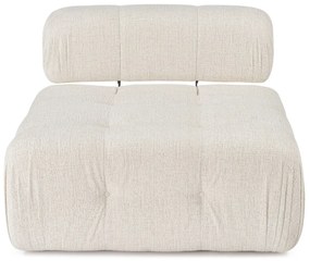 Sofá de 1 Lugar Doblo – Creme – 100x100x80 cm