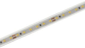 Fita LED Monocolor SMD2835, DC24V, 50 metros (120Led/m), 500W, IP66, Azul Gelo
