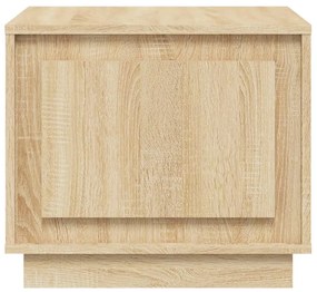 Mesa de centro 51x50x44 cm derivados madeira carvalho sonoma