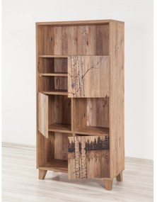 Estante Marina – Pinho Atlântico – 80x152x36 cm