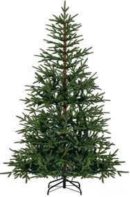 Árvore de Natal artificial pré-iluminada com dobradiças, 180 cm, com 250 luzes LED em branco quente e multicoloridas, 11 modos, 530 pontas verdes