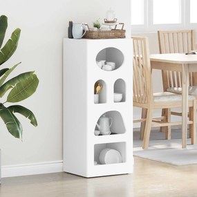 vidaXL Buffet Branco 40 x 35 x 100,5 cm Madeira processada