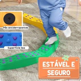 AIYAPLAY Traves de Equilíbrio para Crianças acima de 3 Anos Jogo de Eq