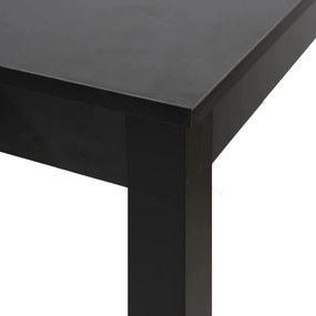 Mesa de bar em MDF preto 55x55x107 cm