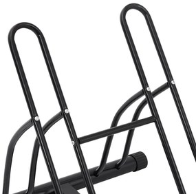 Suporte independente para 2 bicicletas aço