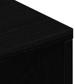 Móvel de TV 100x40x40 cm derivados de madeira carvalho preto