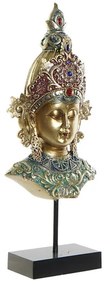 Figura Decorativa Dkd Home Decor Dourado Metal Buda Resina (15 X 7 X 38 cm)