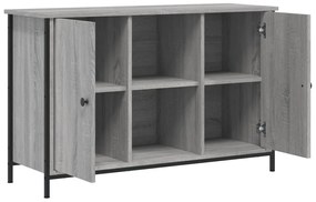 Móvel de TV 100x35x65 cm derivados de madeira cinzento sonoma