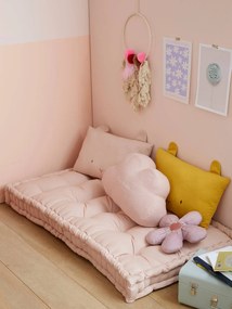 Colchão para o chão estilo futon rosado