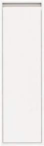 Armários de parede 2 pcs 30x30x100 cm pinho maciço branco