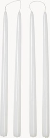 Velas de jantar artesanais Smooth, conjunto de 4