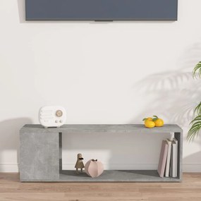 Móvel de TV 100x24x32 cm derivados de madeira cinzento cimento