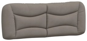 Estrutura de cama com LED sem colchão 180x200 cm tecido