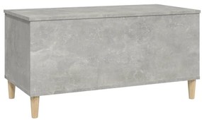 Mesa de centro 90x44,5x45 derivados de madeira cinzento cimento