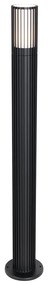 LED Balizador Inteligente Preto para Exterior 80 cm IP44 RGBW incl. GU10 50mm - Boris Moderno