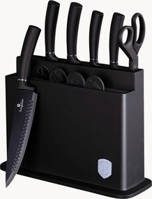 Conjunto de facas em aço inoxidável com suporte e tábua de cortar Berlinger Haus, conjunto de 11
