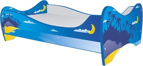 CAMA INFANTIL CRIANÇAS  OFERTA COLCHÃO ESPUMA NEW SERIE PIRATA 140x70 cm AZUL