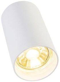 Projetores modernos brancos 5,5 cm - Tuba Design,Moderno