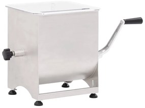 Misturador de carne prateado aço inoxidável