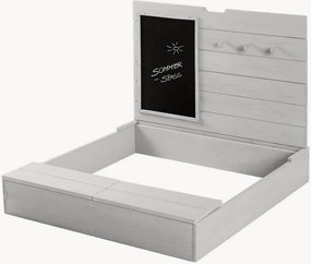 Caixa de areia em madeira com tampa Paolo