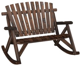 4 pcs conjunto lounge de jardim madeira de abeto maciça