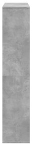 Estante 102x29x143 cm contraplacado cinzento-cimento