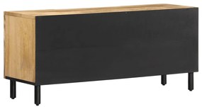 Móvel de TV 105x33x46 cm madeira de mangueira maciça