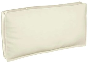 vidaXL Almofada de Palete para Assento/Costa Creme 120x60x12 cm em Tecido Oxford