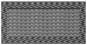 Tapete para Exterior 'ARAKIL'Preto e Cinza 250x500 cm PP