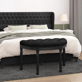 vidaXL Banco 81,5x41x49 cm veludo preto