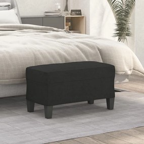 vidaXL Banco 70x35x41 cm tecido preto