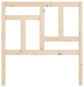 Cabeceira de cama 95,5x4x100 cm pinho maciço