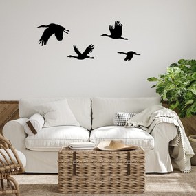 Acessório Decorativo de Parede em Metal Stork – Preto – 20 x 30 cm, 17