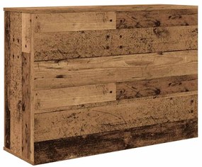Aparador 90x29,5x65 cm derivados de madeira madeira velha