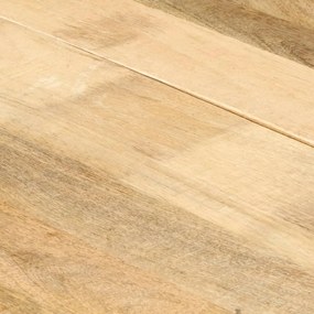 Mesa de jantar 120x60x76 cm madeira de mangueira maciça