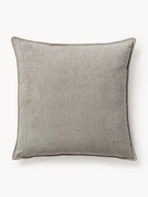 Large Corduroy Sofa Cushion Lennon, 70 x 70 cm