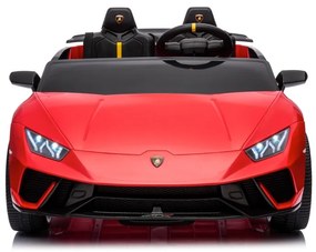 Carro elétrico para Crianças Lamborghini Huracan Performante Spyder, de 24V, 4x4, 2 lugares Vermelho
