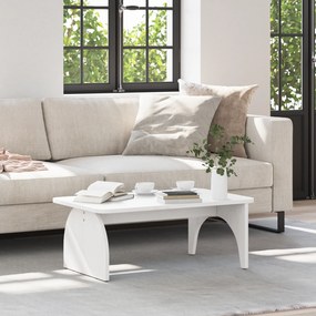 vidaXL Mesa de centro Branco 80 x 50 x 31 cm