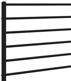 Cabeceira de cama 100 cm metal preto