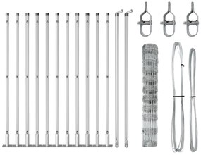 Cerca de Campo 1x25 m Aço Galvanizado