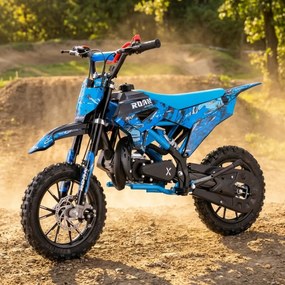 MINI MOTO PARA CRIANÇAS MiniCross Roan RXF 49cc 4.5CV Azul